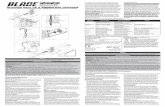 BLH3325 Nano CP X BRUSHLESS UPGRADE - OMP · BLH3325 Nano CP X BRUSHLESS UPGRADE INSTRUCTION MANUAL | BEDIENUNGSANLEITUNG | MANUEL D’UTILISATION ... American Express, and Discover