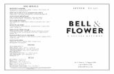 DINNER | TO GO · BELL FLOWER A SO C IAL *These items are served raw or undercooked, or contain (may contain) raw or undercooked ingredients. Consuming raw or undercooked meats, poultry,