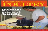 Biosecurity Reference Guide - canadianpoultrymag.com · is available for download at www. ... • Gérez l’accès qu’ont les visiteurs aux animaux. • Tenez les animaux domestiques
