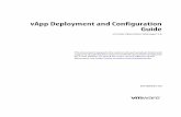 vApp Deployment and Configuration Guide · vApp Deployment and Configuration Guide vCenter Operations Manager 5.6 This document supports the version of each product listed and …