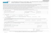 PAP and Credit Card form - Saskatchewan Mutual … · 2017-06-13 · SMI to disclose any personal information contained in this authorization form to its financial institution to