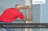 Drywall Corner Solutions 2017 Catalog - … · SLAM® DESIGN INTEGRATES NEW SLAM Technology – A Breakthrough in Drywall Corner Finishing NO-COAT corners incorporate a tapered structural