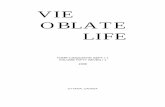 VIE OBLATE LIFE - Home - OMI World · TOME CINQUANTE SEPT / 1 VOLUME FIFTY SEVEN / 1 1998 ... où l'on perçoit comme la nuance d'une prière. ... 2. Aux supérieurs ...