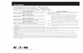 Metroline Installation Instructions - cooperindustries.com · the installation instructions specific to the catalog part that you ordered. Note: ... installing luminaire. (Figure
