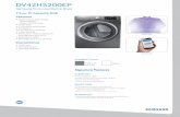 DV42H5200EP - costco.com · White WF42H5200AW 3" 887276962993 DV42H5200EP Samsung Front-Load Electric Dryer Installing Options ... ©2012 Samsung Electronics America, Inc. 85 Challenger