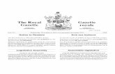 The Royal Gazette / Gazette royale (13/11/06) - gnb.ca · d’un projet de loi d’intérêt privé intitulé ... 654712 la rÉsidence st-laurent (2010) ltÉe 009559 landry appareils