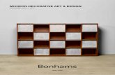 MODERN DECORATIVE ART & DESIGN - Bonhams MODERN DECORATIVE ART & DESIGN Wednesday June 21, 2017 at 1pm ... New York, 1983, p 253 for an armchair in this pattern. 10 | BONHAMS. 5 W