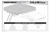 SkyRise - Zendesk · The Yakima Fit List now includes approved SkyRise Fits for many popular vehicles. Updates and additions to the Yakima Fit List for Roof-Top tents are being made