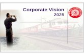 National Security – Role of Indian Railways - World Banksiteresources.worldbank.org/INTSARREGTOPTRANSPORT/6034746... · Indian Railways –Vision 2025 ... 2175 billion PKMs in 2025