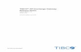 TIBCO API Exchange Gateway Release Notes - … · 2016-06-08 · TIBCO® API Exchange Gateway Release Notes Software Release 2.2.0 October 2015 Document Update: June 2016 Two-Second