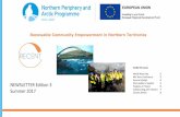 Renewable Community Empowerment in Northern Territoriesrecent.interreg-npa.eu/subsites/recent/RECENT_Newsletter_3.pdf · Renewable Community Empowerment in Northern Territories Mid