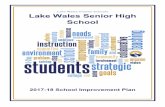 Lake Wales Charter Schools Lake Wales Senior High …lakewaleshigh.com/wp-content/uploads/2015/02/School-Improvement... · Assistance Plan (DIAP), designed to help district leadership