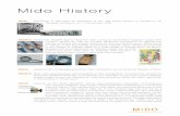 Mido History - uhr24.de · Mido History to 13atm (120 m.) as well as altitude tests to 6600, 13 300 and 16 600 metres were simulated and Mido unfortunately had to …