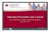 Infection Prevention and Control - Jewish General …jgh.ca/uploads/campagnequebcoise/documents/6 octobre/Accreditation... · présentations sur des moyens pour améliorer la qualité