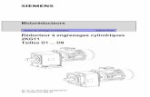 Notice de montage et d™entretien Edition 04.03 … · Edition 04.03 Autres documents à consulter Siemens AG No de rŁf. 2KG1901-1AA00-0FA0 RØducteur à engrenages cylindriques
