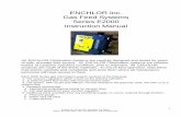 ENCHLOR Inc. Gas Feed Systems Series E2000 Instruction Manual · ENCHLOR Inc. Gas Feed Systems . Series E2000 . Instruction Manual . All ENCHLOR Chlorination systems are carefully