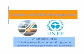 Tourism and Risk Management UNEP - uneptie.org Risk... · Tourism and Risk Management Dr. Stefanos Fotiou United Nations Environment Programme Division of Technology, Industry and