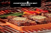 BBQ Grill - qvc.com · ngredients Directions 11 SERVES 6 1. Combine all the ingredients in a bowl. 2. Place the Copper Chef BBQ Grill on an outdoor grill. 3. Preheat the grill.