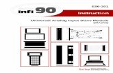 E96-301 Universal Analog Input Slave Module - Infi 90 Infi90 Documentation/imasi03.pdf · I-E96-301B1 15 December 1994 Preface The Universal Analog Input Slave Module (IMASI03) interfaces