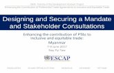 Designing and Securing a Mandate and Stakeholder … Myanmar Session 8... · • Towards PTA’s contribution to inclusive and equitable trade –Myanmar experience so far ... –Ministry