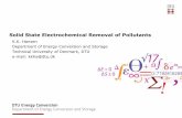 Solid State Electrochemical Removal of Pollutants - … · Solid State Electrochemical Removal of Pollutants K.K. Hansen Department of Energy Conversion and Storage Technical University