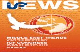 what the experts say statIstICs - icf.at · News Issue 62 | October 2008 MIddle east treNds what the experts say ICF CONgress dubaI, 21-25 OCt. 2008 statIstICs