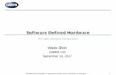 Software Defined Hardware - DARPA · Software Defined Hardware. For data intensive computation. DISTRIBUTION STATEMENT A. Approved for public release. Distribution is unlimited. 1.