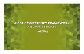 ASSURANCE SERVICES - AICPA · ABOUT THE AICPA COMPETENCY FRAMEWORK: ASSURANCE SERVICES CPAs are expected to maintain a level of competence to meet the profession’s technical and