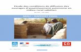 Etude des conditions de diffusion des d’assainissement ... · Mali – Rapport final 1 Etude des conditions de diffusion des ouvrages d’assainissement autonome en milieu rural
