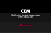 CEM - Energy efficiency technology - CIRCUTORcircutor.com/docs/KN_CEM-C_EN.pdf · CEM-C20 Communication module for CEM energy meters CEM-M Ne range of electrical energy meters 2 modules
