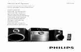 Micro Hi-Fi System MCM149 - Philips€¦ · Micro Hi-Fi System MCM149 Käyttöopas ... Einstellen von Lautstärke und Klang ..... 64 ... bis der Ton klar und deutlich zu hören ist.