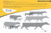 Coût de production en élevage bovin lait - idele.fridele.fr/.../CR_1250028-couts_production_BL-manuel_de_reference.pdf · B Approche comptable (1er niveau) – 2 indicateurs : prix