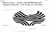 Glossary and multilingual equivalents of karst terms…unesdoc.unesco.org/images/0000/000019/001976Eb.pdf · Title: Glossary and multilingual equivalents of karst terms; 1972 Subject:
