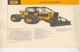 i!16()-';;150 0155 !!!ill - John Deere · Transmission Constant mesh with 8 speeds forward, 4 reverse. Four forward Planetary gears. Hydraulically actuated wet-disk clutches and speed