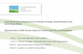 International Land Coalition - Welcome to the United … · Dialogue – Capacity building • ... The PCEHP became the International Land Coalition in 2003 ... land reclamation