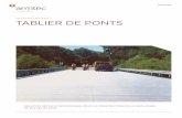 MATÉRIAUX DE PONT / TABLIER DE PONTS - …files.armtec.com/.../Bridge-Materials/Tablierdeponts_GB-2011-10-F.pdf · TABLIER DE PONTS Le placage de pont constitue une solution facile
