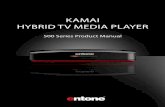 KaMai Hybrid tV Media Player Manual Product Manual Ka M ai Hybrid t V Ka Media Player M ai Hybrid t V Media Player 6 7 Ste1: P connec tinG Video Kamai provides two video options for