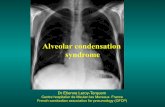 Alveolar condensation syndrome - ISR · Alveolar condensation syndrome Dr Etienne Leroy-Terquem Centre hospitalier de Meulan les Mureaux. France French-cambodian association for pneumology