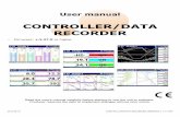 CONTROLLER/DATA RECORDER - Aplisens · 4.4. MAINTENANCE.....31 5. INTRODUCTION TO CONTROLLER/DATA RECORDER.....31 5.1 ... The CONTROLLER/DATA RECORDER displays all data and dialogue