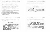 Grammatica Hungarolatina, by János sentence … · Sylvester (educated in Cracow, Wittenberg) ... (Grammaire générale et raisonnée, 1660, by Antoine Arnauld and Claude Lancelot)