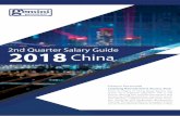 2nd Quarter Salary Guide China - gemini-global.com · Merchandising/Logis cs/Trading 6-7 Banking/Financial Services 8 Human Resources 9 Retail 10 ... Tex le/Garment Inspector 3+ 8.5-14