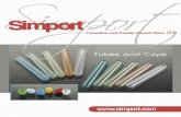 T400-3S & -3AS - Simport · T400-3S & -3AS Disposable Culture Tubes Made of either polystyrene or polypropylene These natural color 12 x 75 mm tubes are identical to T400-3 & T400-3A