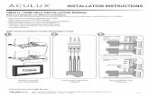 DMX512 / RDM FIELD INSTALLATION MANUAL - … · DMX512 / RDM FIELD INSTALLATION MANUAL ... Refractor/lens should be washed in a solution of warm water and any mild, non- abrasive