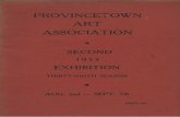 ART - Provincetown History Preservation Projectprovincetownhistoryproject.com/PDF/059_276_578b-031-provincetown... · ART ASSOCIATION SECOND 1953 .EXHIBITION THIRTY-NINTH. SEASON
