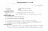 CURRICULUM VITAE Dr. Aadil Ahmad Lawaye Resume.pdf · Protocol) which involves File transfer, Mails, Instant messages among different branches of a Company sponsored by CMC, Pune.