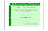 University of Nigeria Chukwuemeka_1987... · University of Nigeria Research Publications ... TG s tlng Yest results and ... Properties of flax fibre reinforced cement morrtars