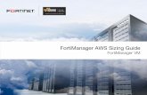 FortiManager AWS Sizing Guide - Fortinet | … · FORTIMANAGER AWS SIZING GUIDE - FORTIMANAGER VM BYOL BYOL is ideal for migration use cases, where an existing private cloud …