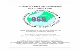 Ecological Science and Sustainability for a … Science and Sustainability for a Crowded Planet 21st Century Vision and Action Plan for the Ecological Society of America Report from