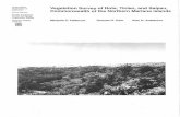 Vegetation survey of Rota, Tinian, and Saipan ... · forest resource management, is based on vegetation types identified on 1976 aerial ... Edwin Petteys assisted us with fieldwork