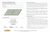 20170816 LUT ALCR D Template - Lutron Electronics · SPECIFICATIONS SINGLE LINE DRAWING WIRING DIAGRAM ORDERING INFORMATION ADDITIONAL RESOURCES LUT-ALCR-D Installation Sheet FAQ